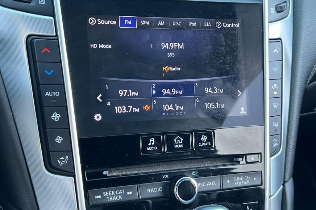 used 2017 INFINITI Q60 car, priced at $22,299