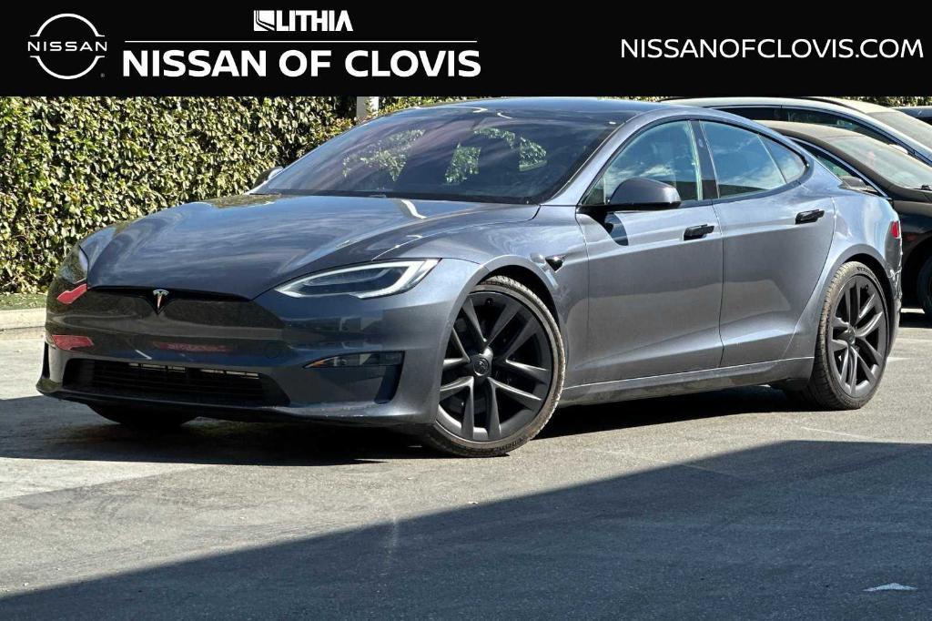 used 2021 Tesla Model S car, priced at $56,665