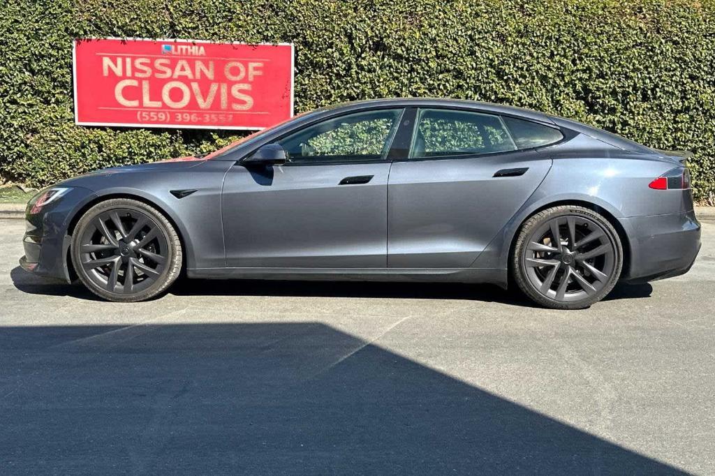 used 2021 Tesla Model S car, priced at $56,665