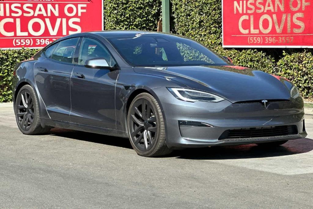 used 2021 Tesla Model S car, priced at $56,665