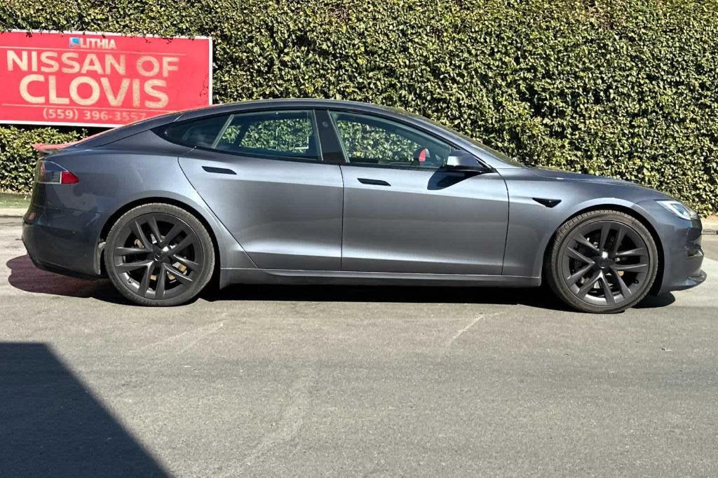 used 2021 Tesla Model S car, priced at $56,665