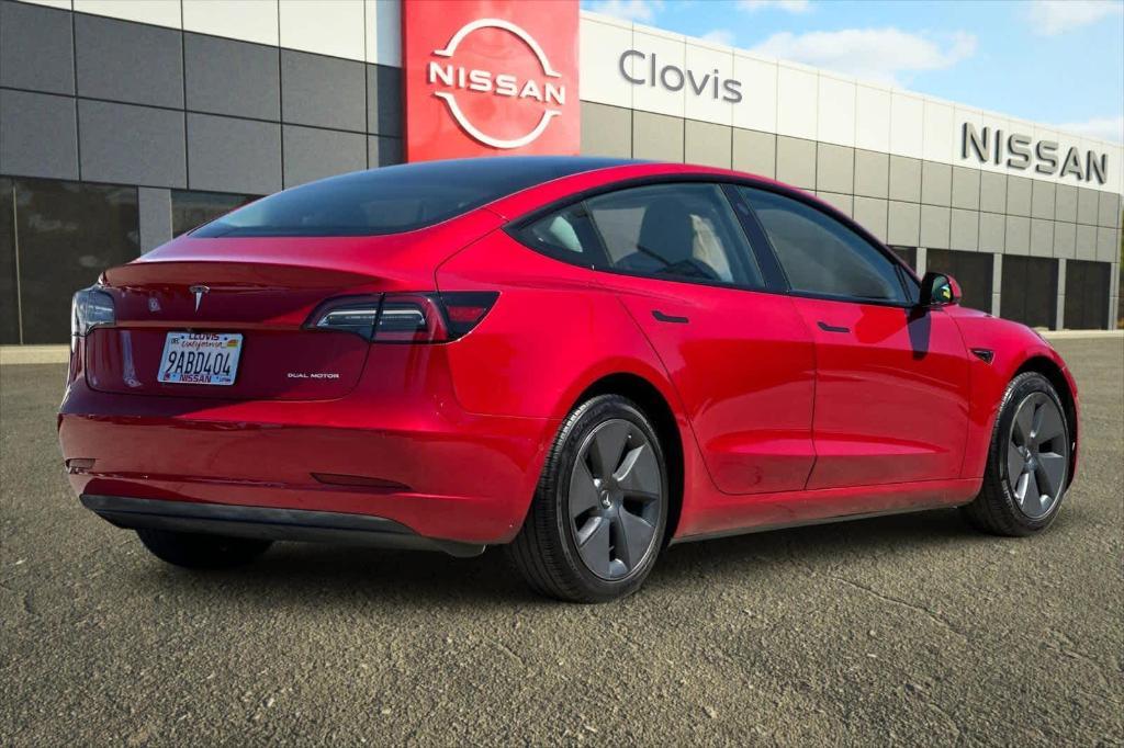 used 2022 Tesla Model 3 car, priced at $25,412