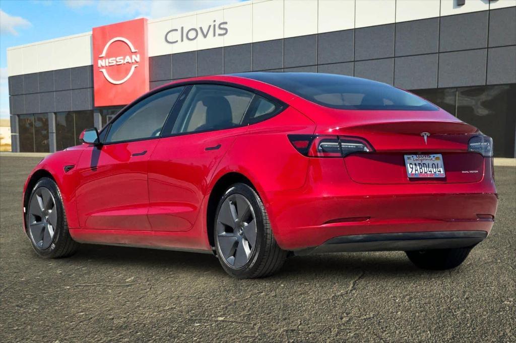 used 2022 Tesla Model 3 car, priced at $25,412