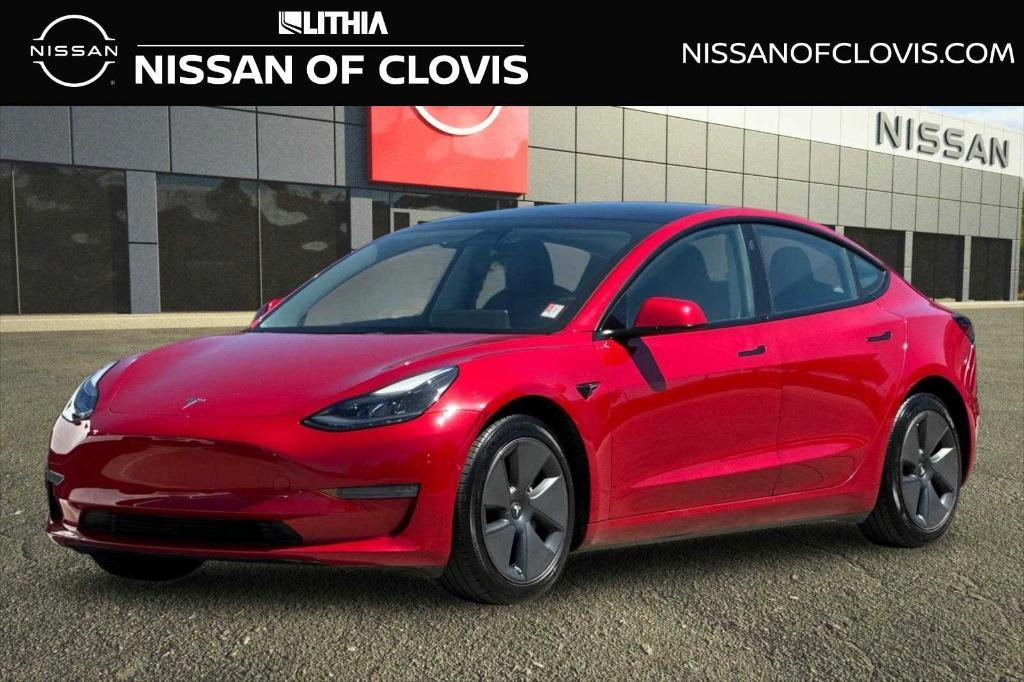used 2022 Tesla Model 3 car, priced at $25,412