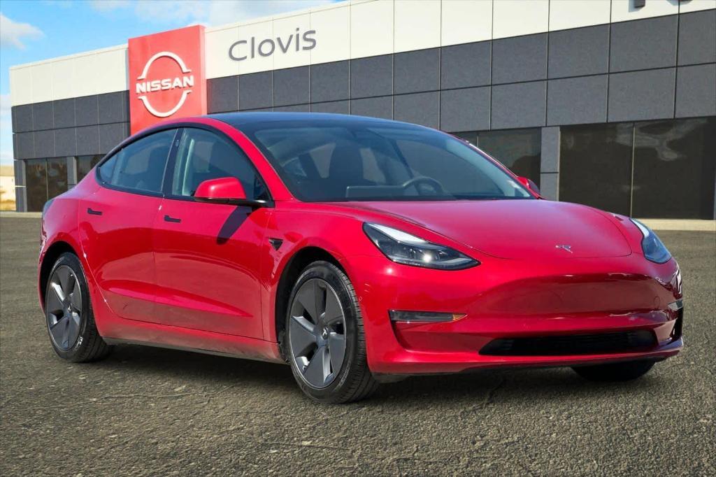 used 2022 Tesla Model 3 car, priced at $25,412