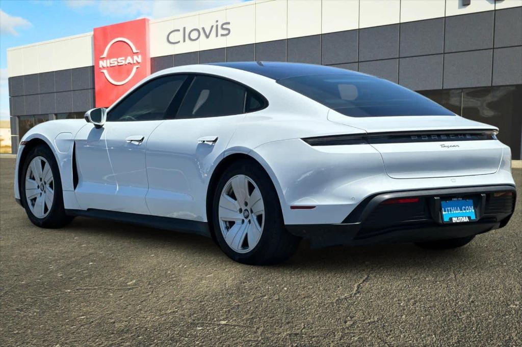 used 2021 Porsche Taycan car, priced at $58,848