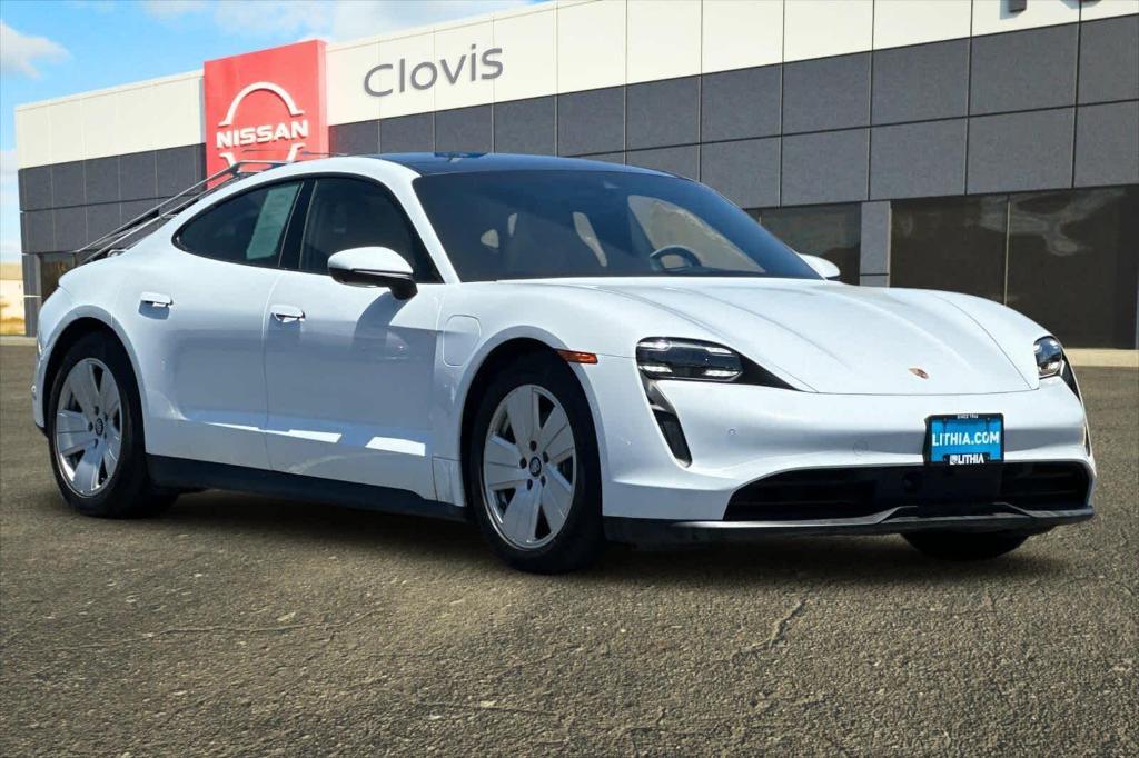 used 2021 Porsche Taycan car, priced at $58,848