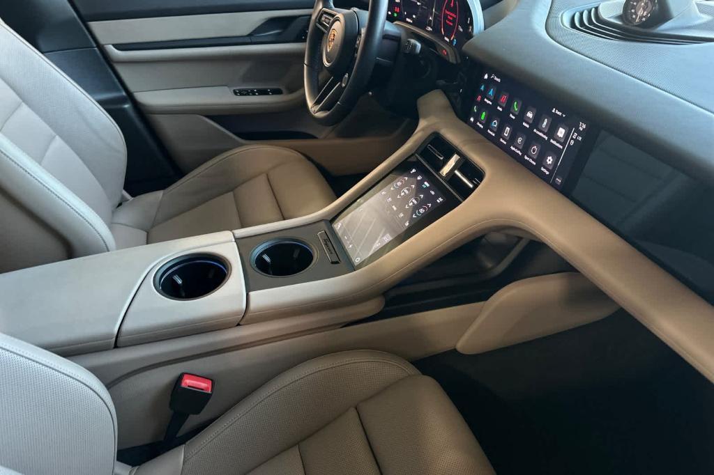used 2021 Porsche Taycan car, priced at $58,848