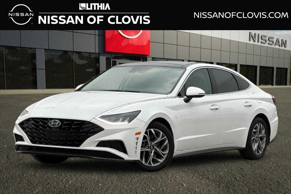 used 2021 Hyundai Sonata car, priced at $12,862