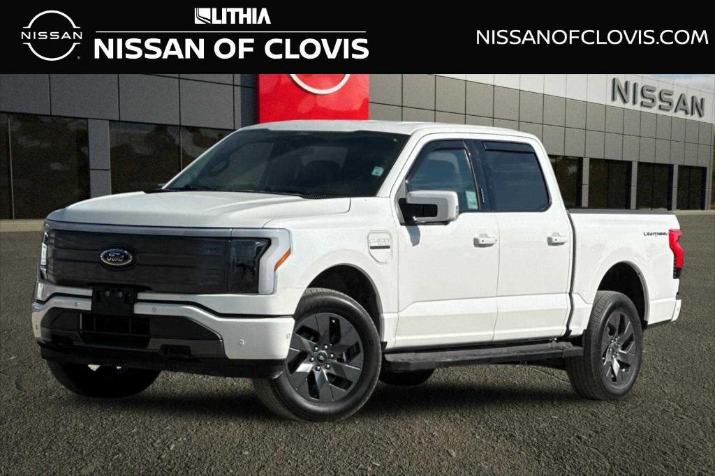 used 2022 Ford F-150 Lightning car, priced at $42,227