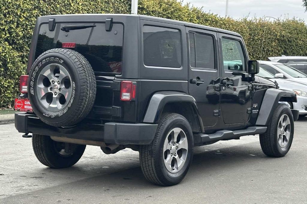 used 2017 Jeep Wrangler Unlimited car, priced at $18,866