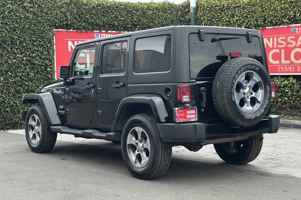 used 2017 Jeep Wrangler Unlimited car, priced at $18,866