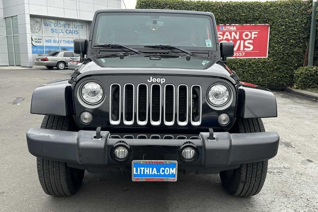 used 2017 Jeep Wrangler Unlimited car, priced at $18,866