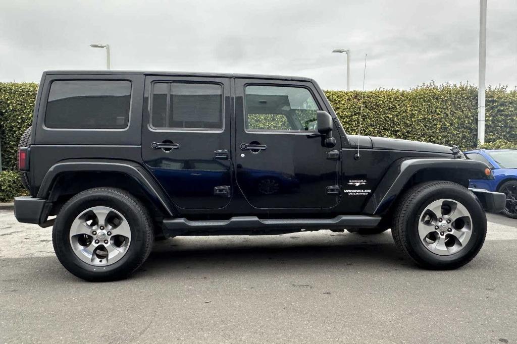 used 2017 Jeep Wrangler Unlimited car, priced at $18,866