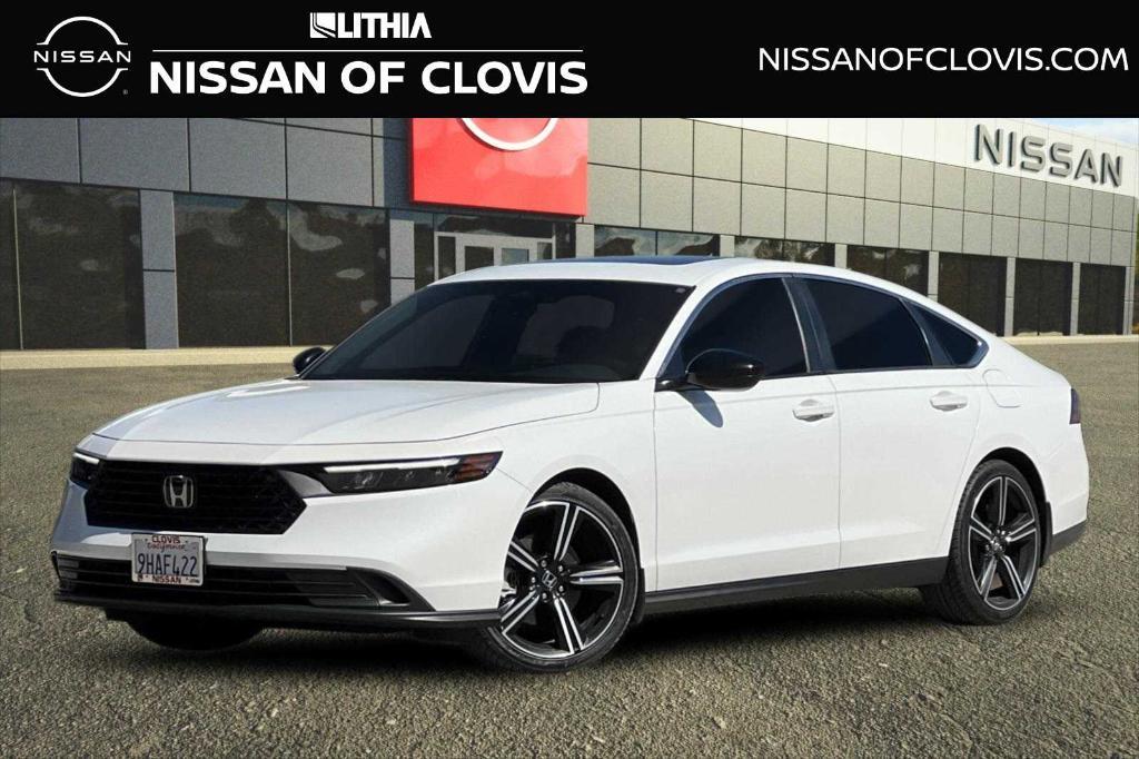 used 2023 Honda Accord Hybrid car, priced at $26,995
