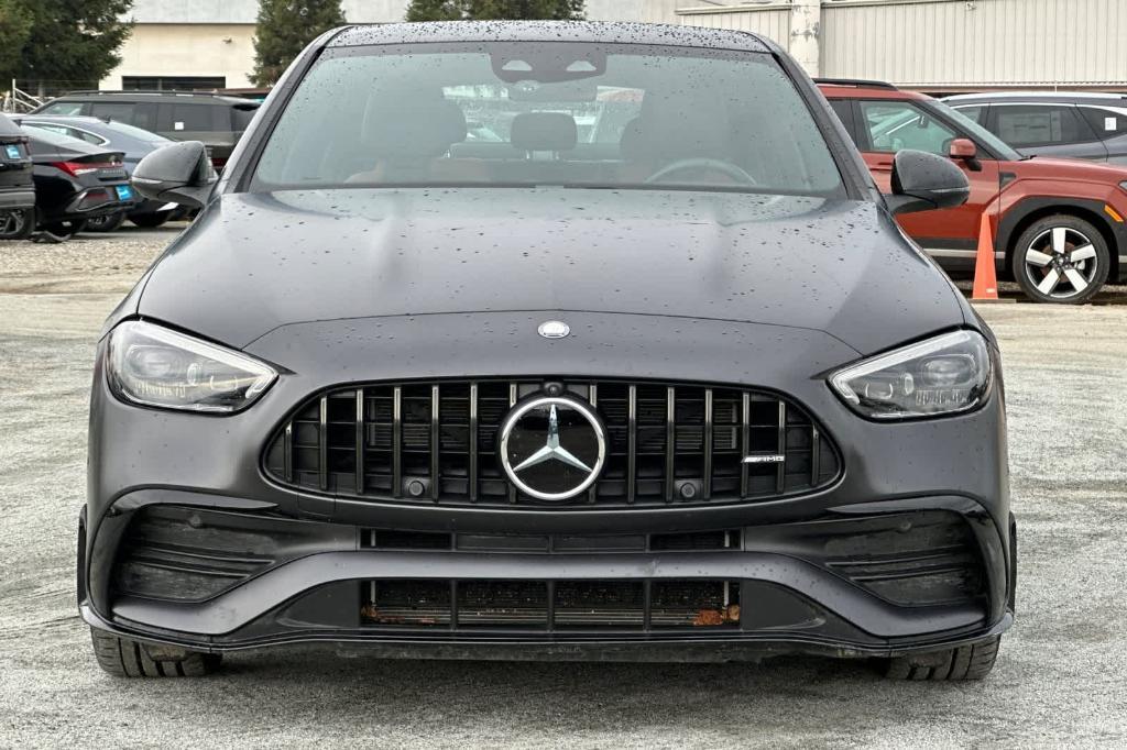 used 2024 Mercedes-Benz AMG C 43 car, priced at $55,370