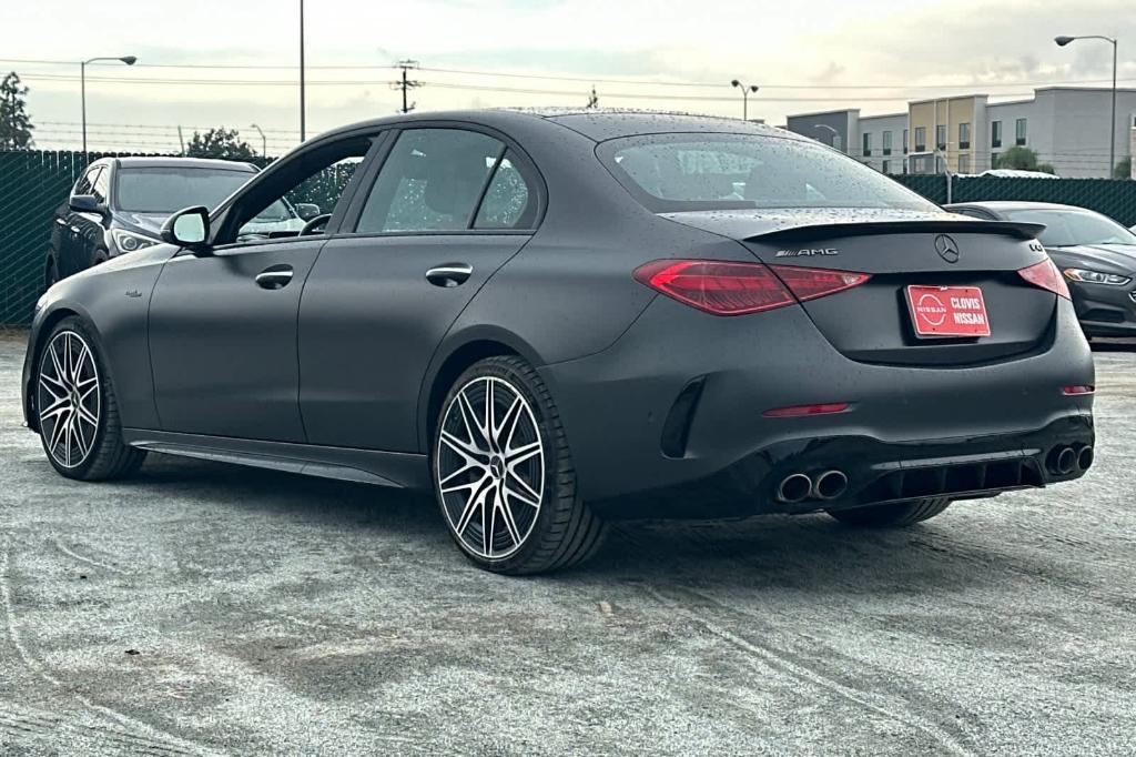 used 2024 Mercedes-Benz AMG C 43 car, priced at $55,370