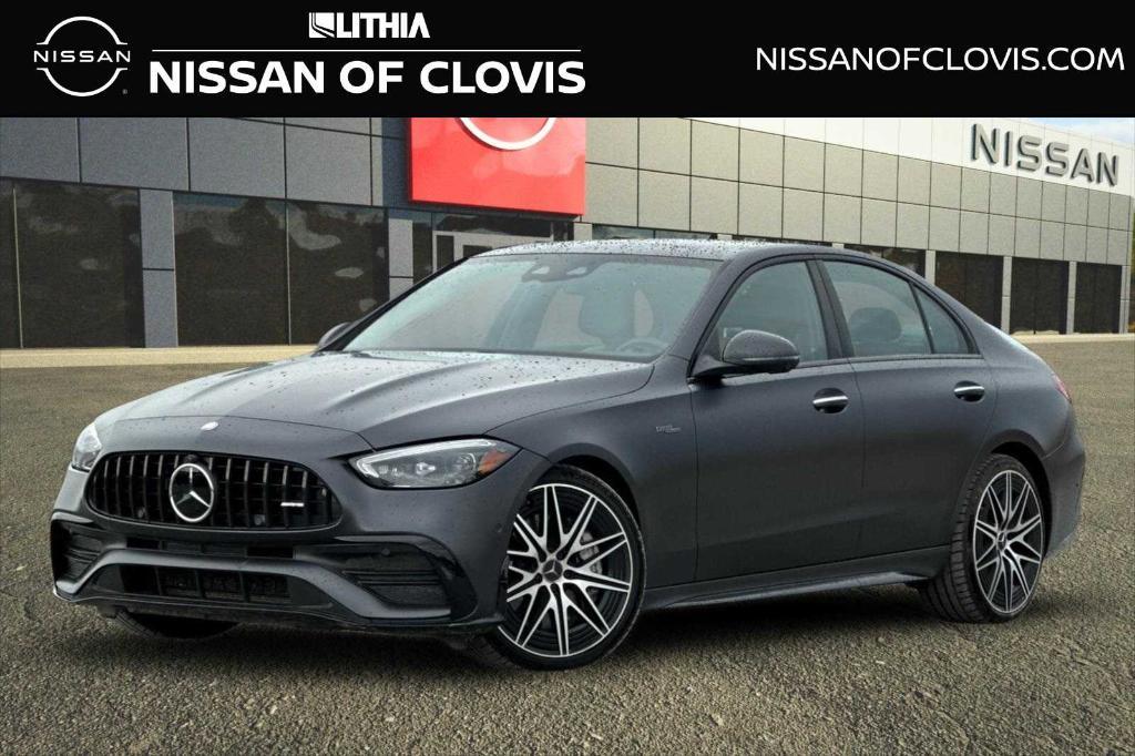 used 2024 Mercedes-Benz AMG C 43 car, priced at $55,370