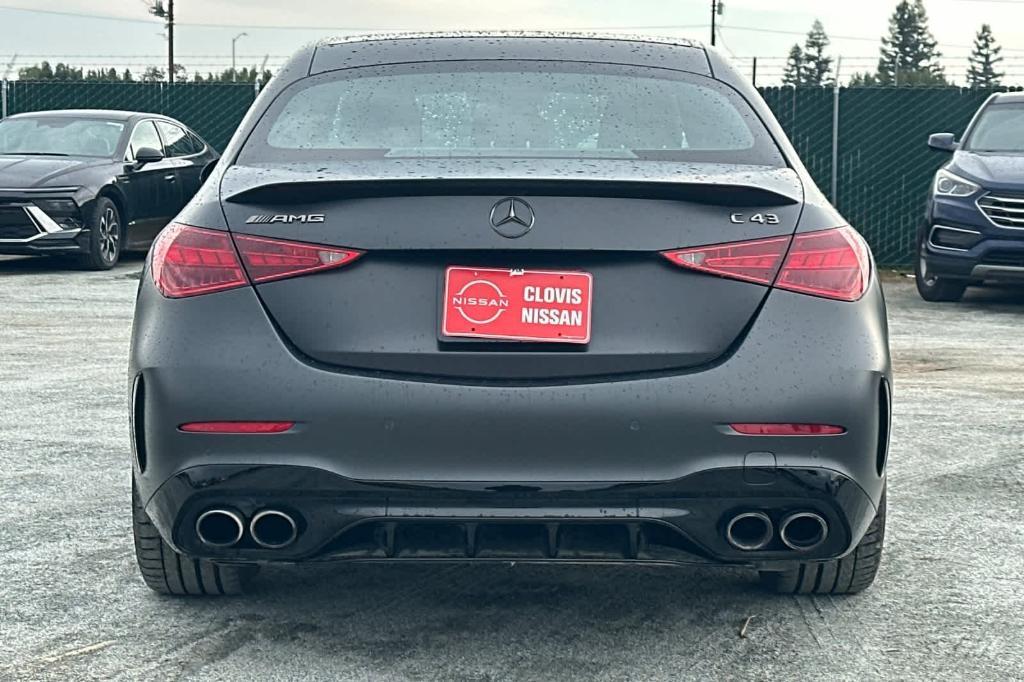 used 2024 Mercedes-Benz AMG C 43 car, priced at $55,370