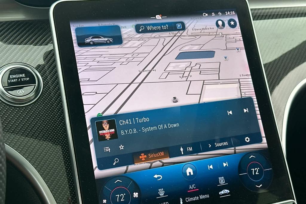 used 2024 Mercedes-Benz AMG C 43 car, priced at $55,370