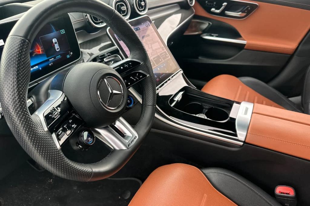 used 2024 Mercedes-Benz AMG C 43 car, priced at $55,370