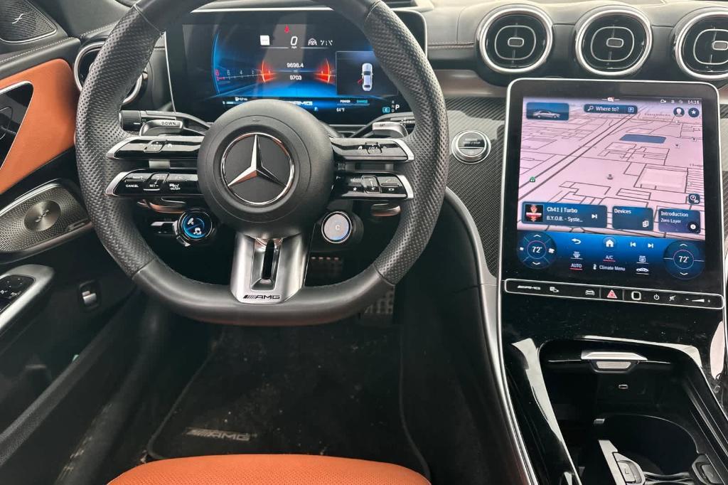 used 2024 Mercedes-Benz AMG C 43 car, priced at $55,370
