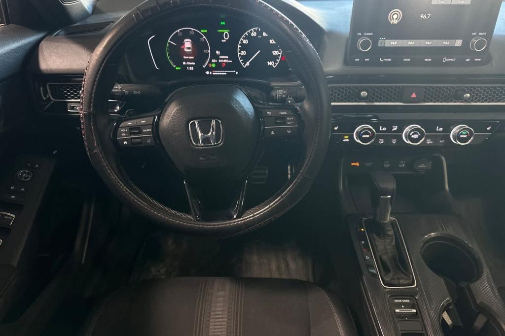 used 2025 Honda Civic Hybrid car, priced at $28,435