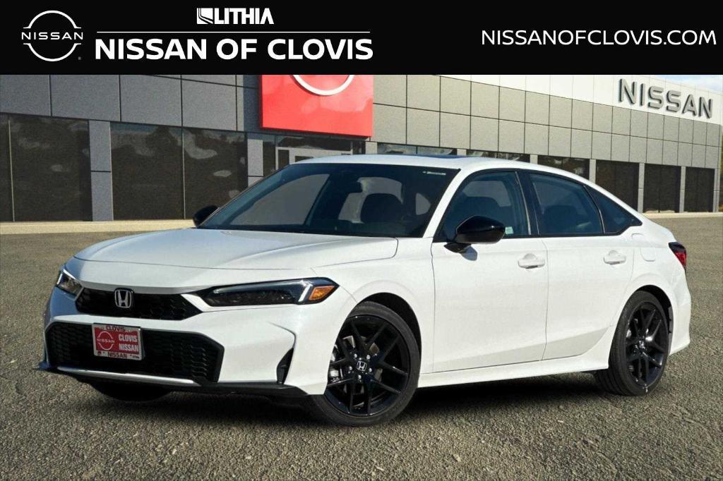 used 2025 Honda Civic Hybrid car, priced at $28,435