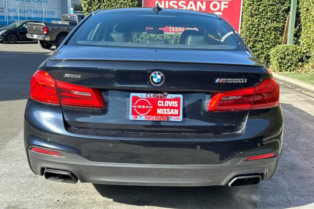 used 2018 BMW M550 car, priced at $21,891