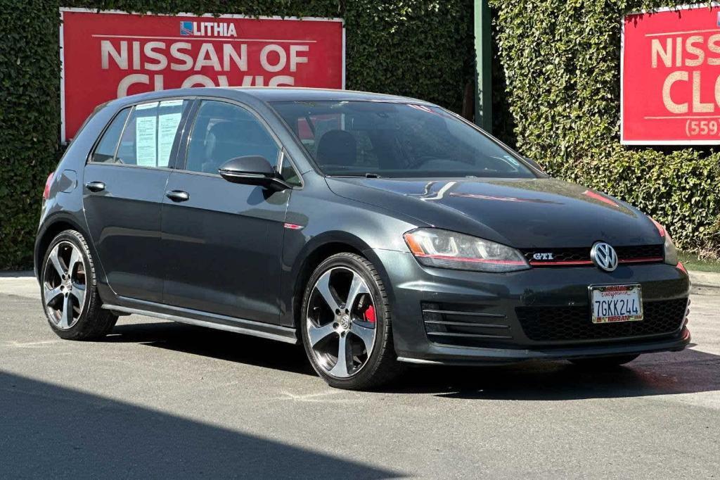 used 2015 Volkswagen Golf GTI car, priced at $12,898