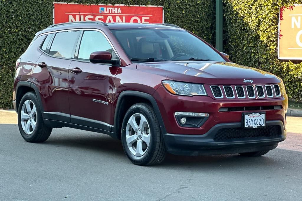 used 2021 Jeep Compass car, priced at $14,878