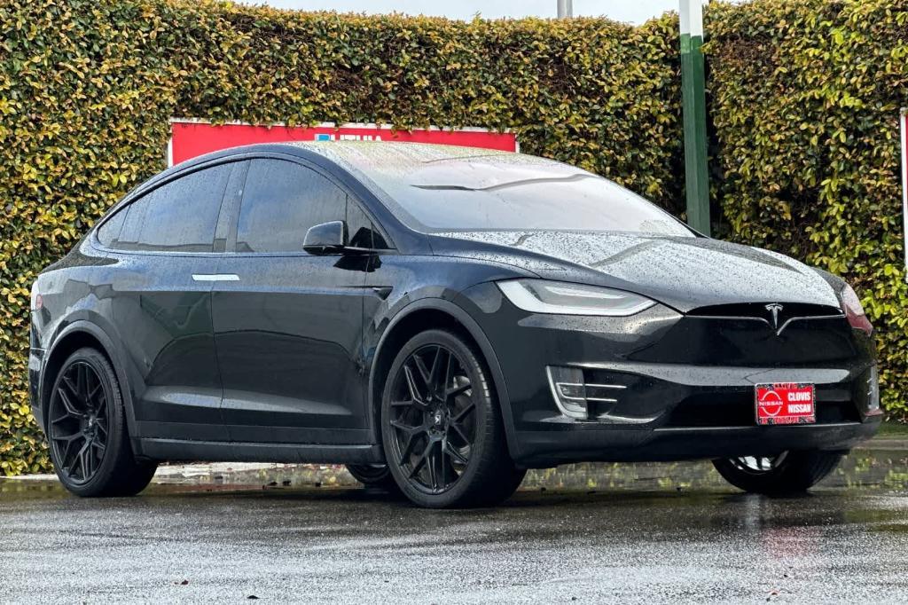 used 2020 Tesla Model X car, priced at $35,495