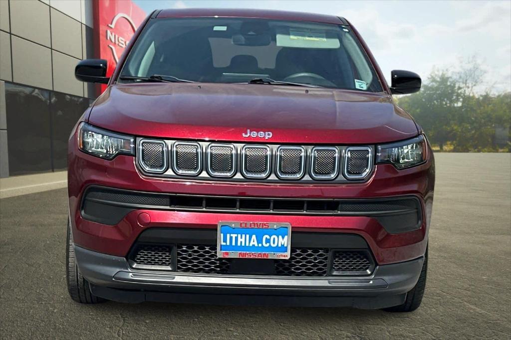 used 2022 Jeep Compass car, priced at $19,280