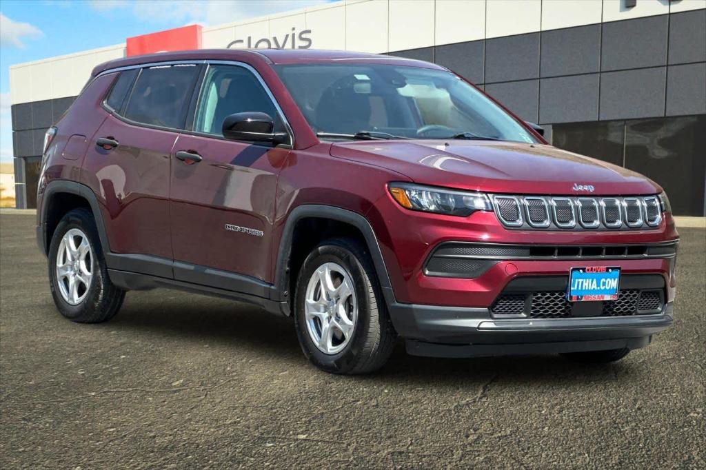 used 2022 Jeep Compass car, priced at $19,280