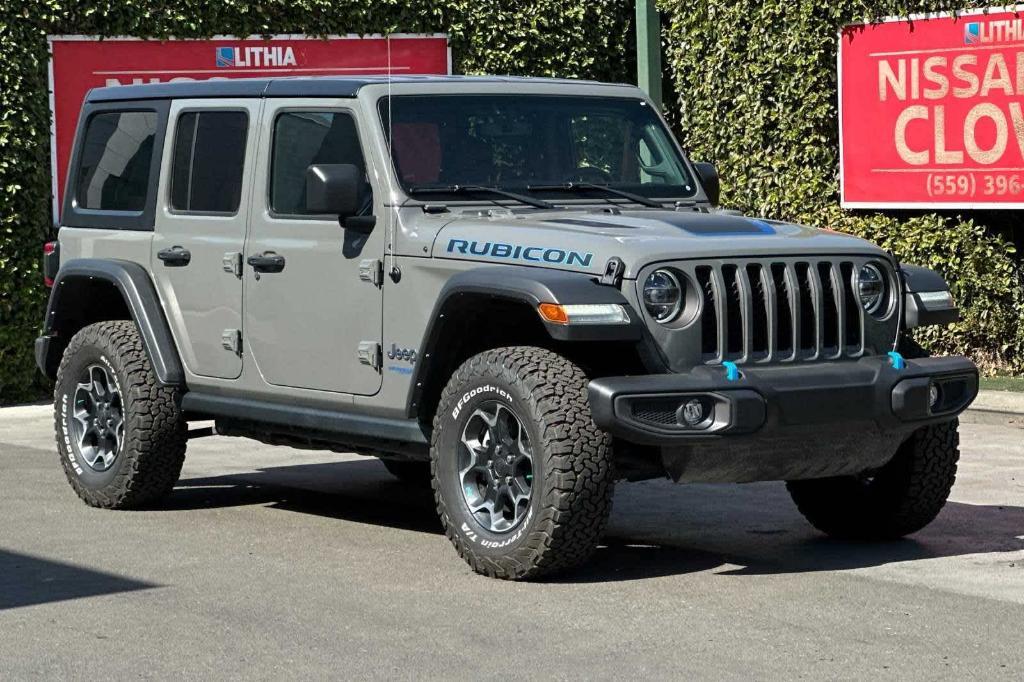 used 2022 Jeep Wrangler Unlimited 4xe car, priced at $36,187