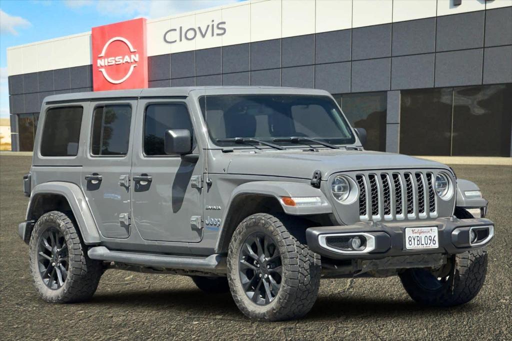 used 2021 Jeep Wrangler Unlimited 4xe car, priced at $29,075