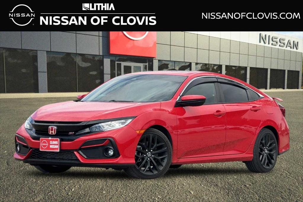used 2020 Honda Civic Si car, priced at $23,466