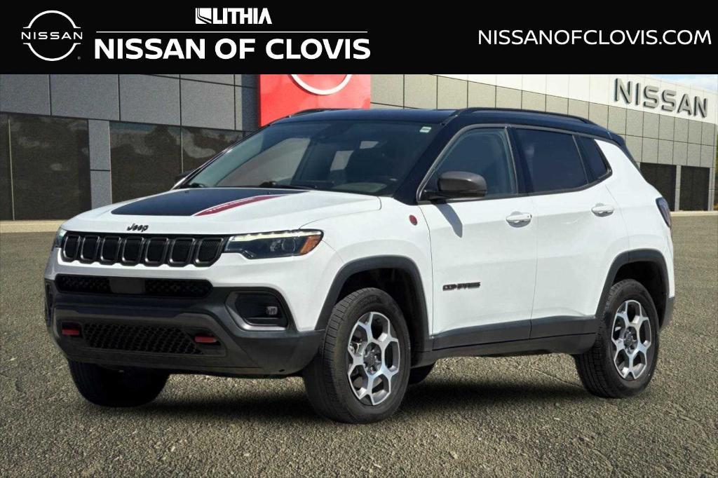 used 2022 Jeep Compass car, priced at $19,387