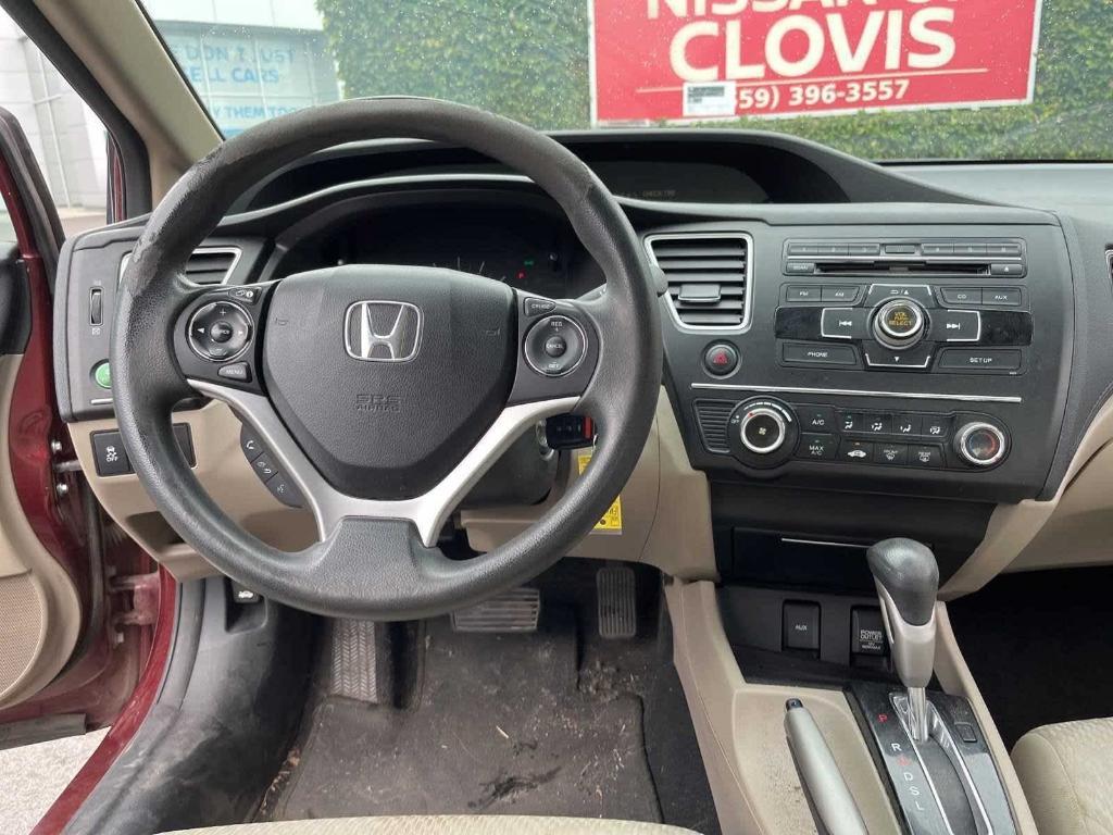 used 2015 Honda Civic car, priced at $9,477