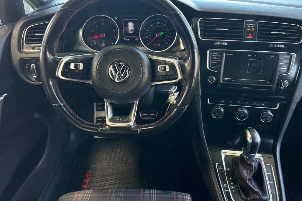 used 2017 Volkswagen Golf GTI car, priced at $12,753