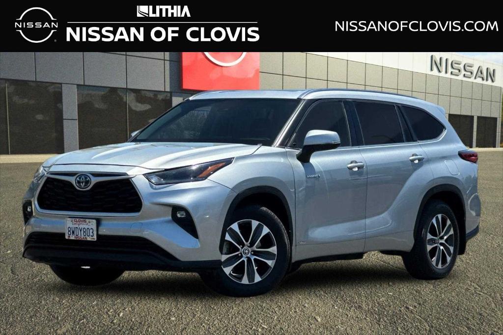 used 2021 Toyota Highlander Hybrid car, priced at $34,624