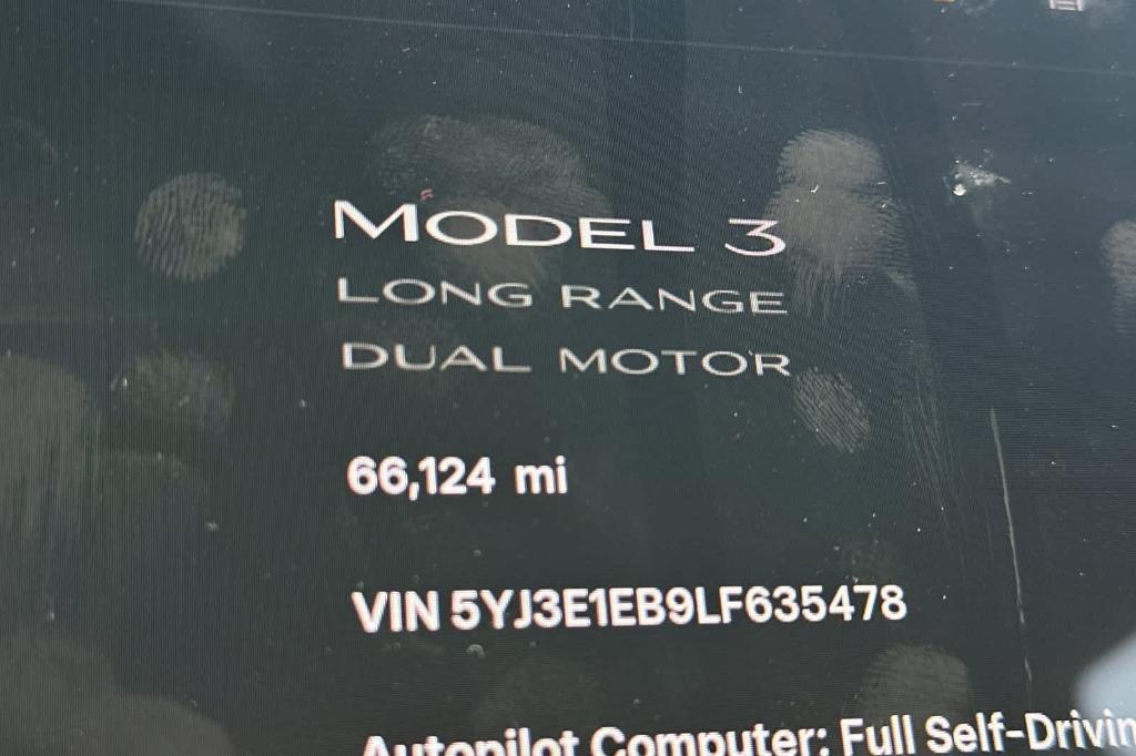 used 2020 Tesla Model 3 car, priced at $21,355