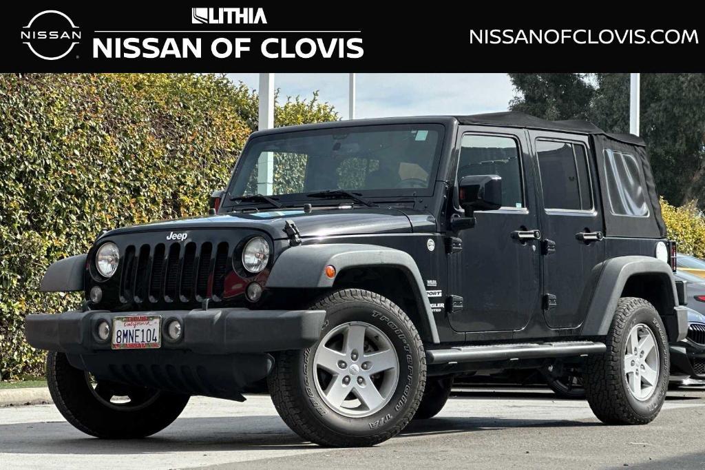 used 2015 Jeep Wrangler Unlimited car, priced at $16,939