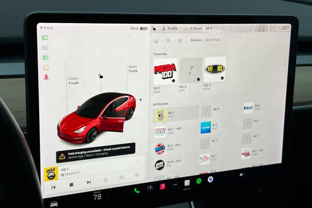 used 2018 Tesla Model 3 car, priced at $19,636