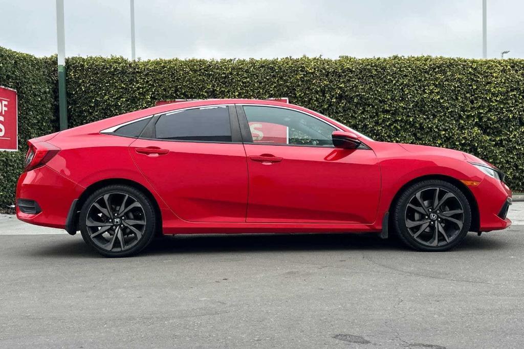 used 2020 Honda Civic car, priced at $18,378