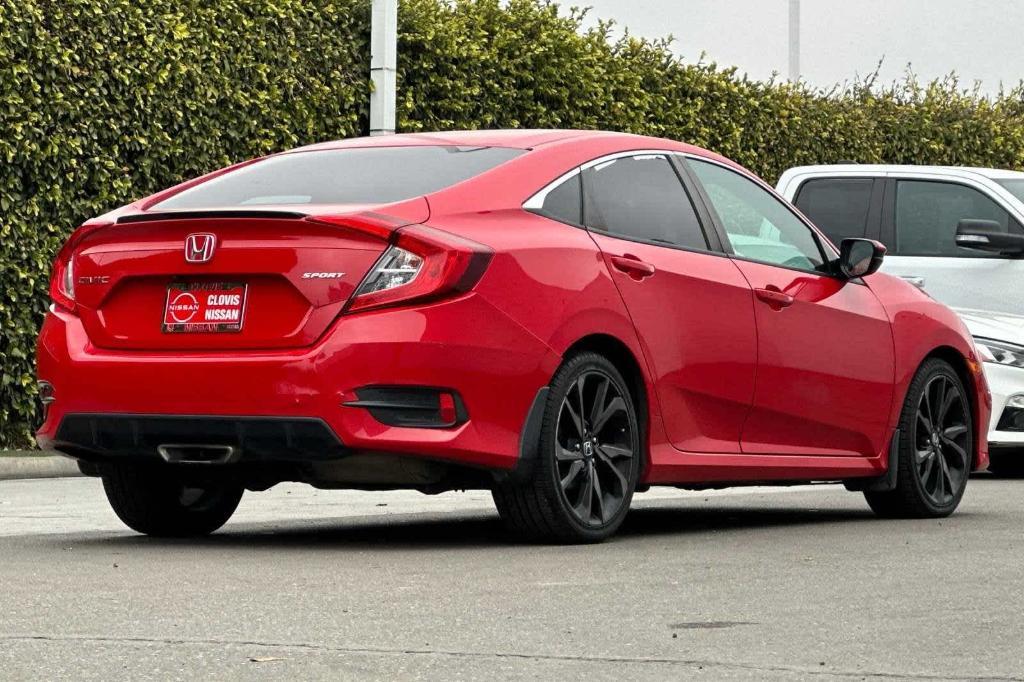 used 2020 Honda Civic car, priced at $18,378