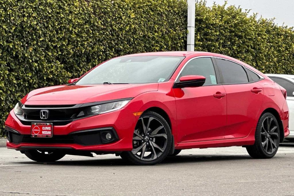 used 2020 Honda Civic car, priced at $18,378