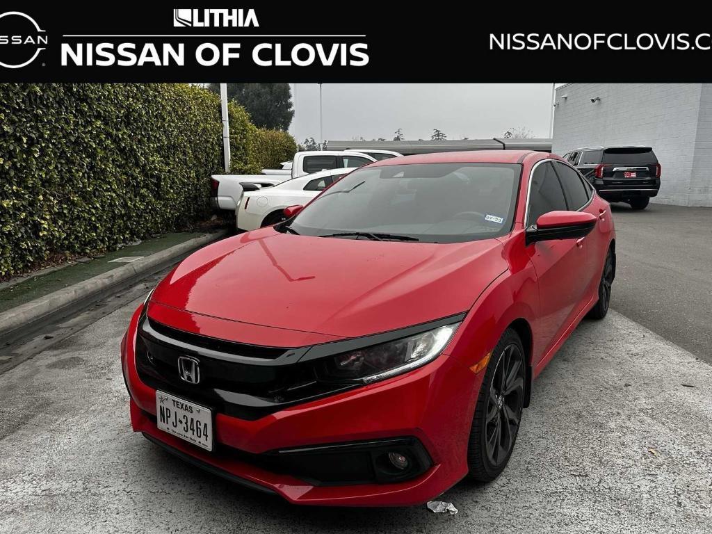 used 2020 Honda Civic car, priced at $18,822