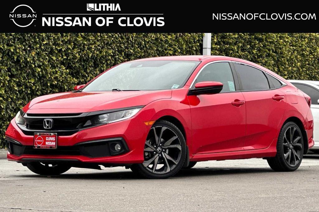 used 2020 Honda Civic car, priced at $18,378