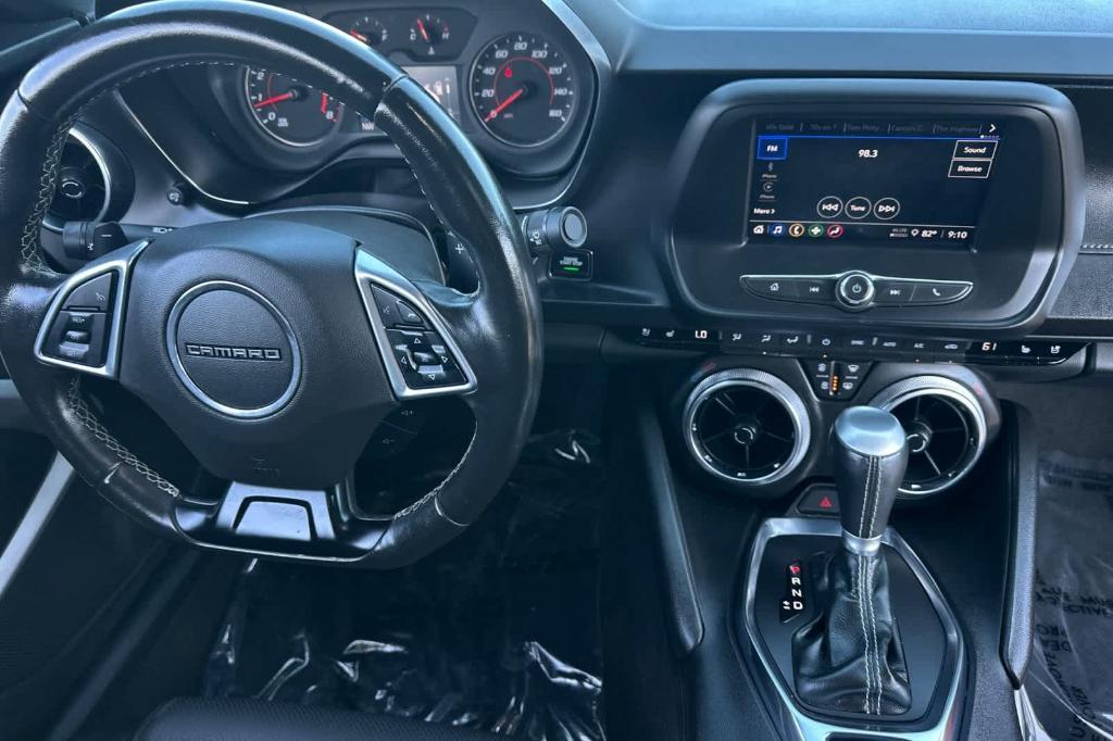 used 2021 Chevrolet Camaro car, priced at $28,860